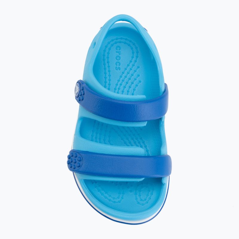 Детски сандали Crocs Crocband Cruiser Toddler venetian/blue bolt 5