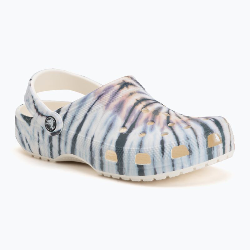 Чехли Crocs Classic Tie Dye chalk/multi 2