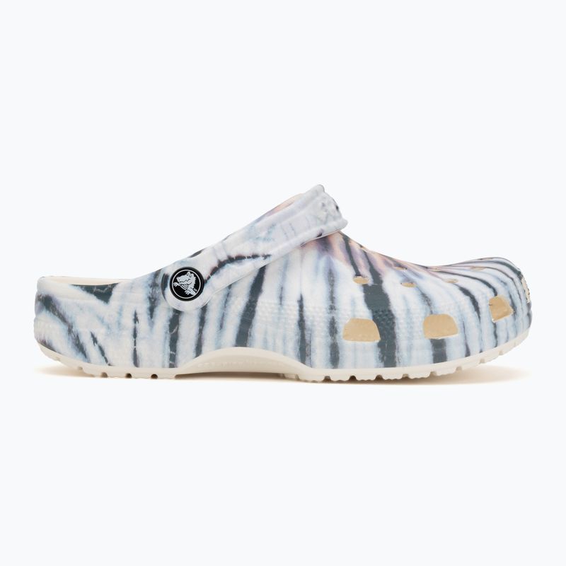 Чехли Crocs Classic Tie Dye chalk/multi 3