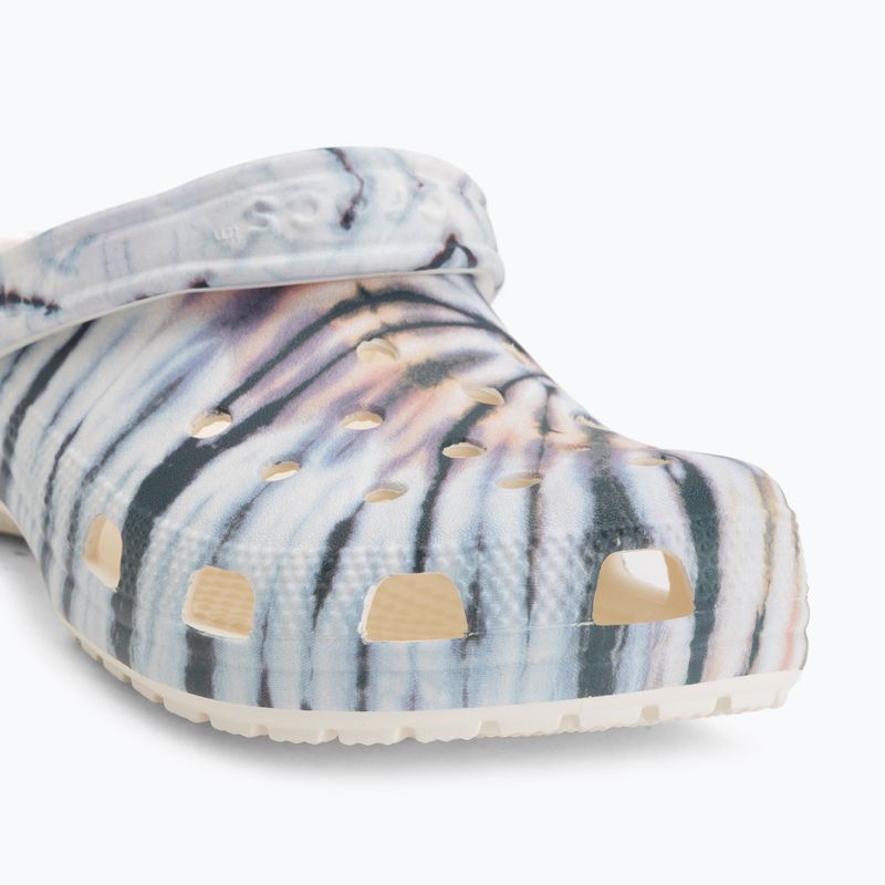 Чехли Crocs Classic Tie Dye chalk/multi 8