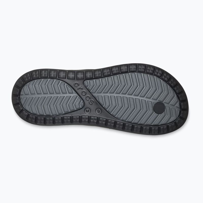 Джапанки Crocs Coast Flip black/slate grey 10