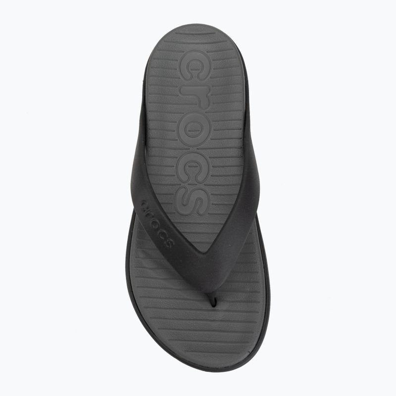 Джапанки Crocs Coast Flip black/slate grey 5