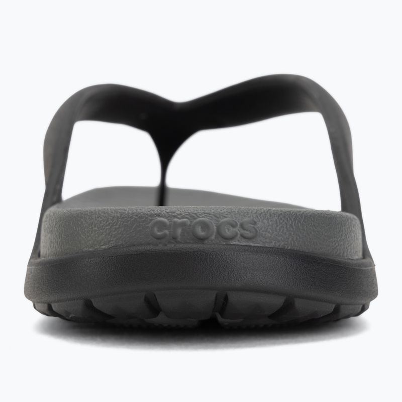 Джапанки Crocs Coast Flip black/slate grey 6