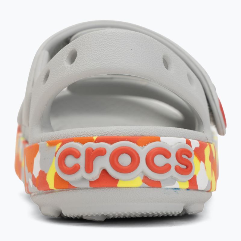 Детски сандали Crocs Crocband Cruiser Glow Confetti Band atmosphere/flame 6