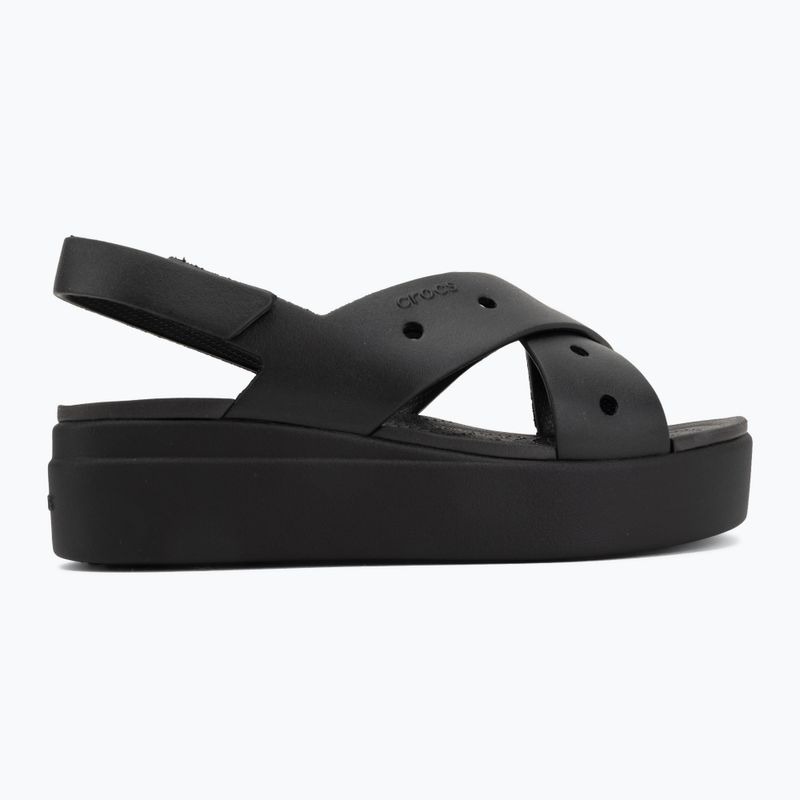 Дамски сандали Crocs Broklyn 4U Cross Strap black 2