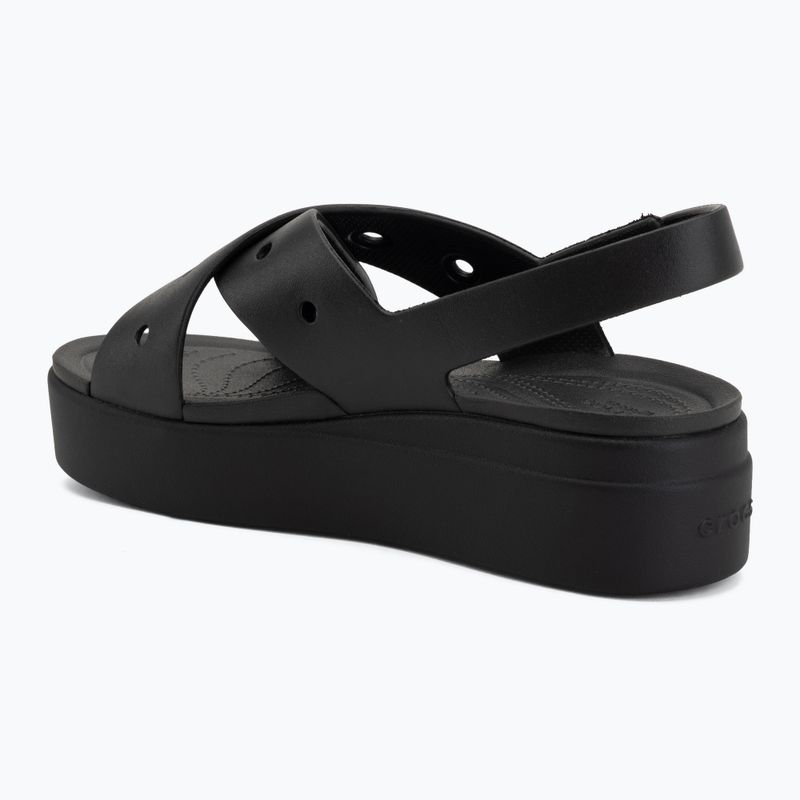 Дамски сандали Crocs Broklyn 4U Cross Strap black 3