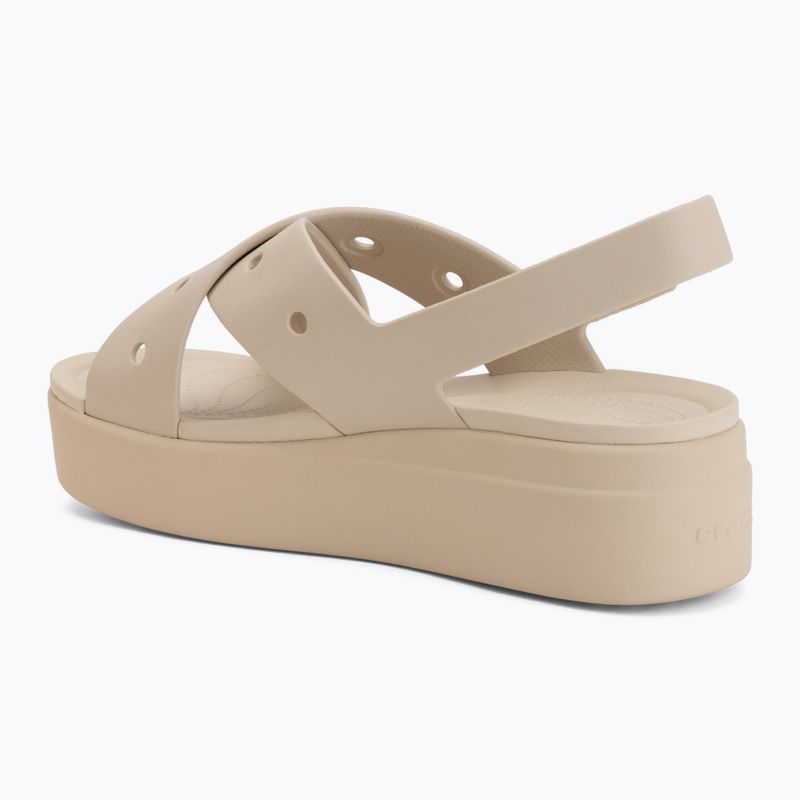 Дамски сандали Crocs Broklyn 4U Cross Strap frappe 3
