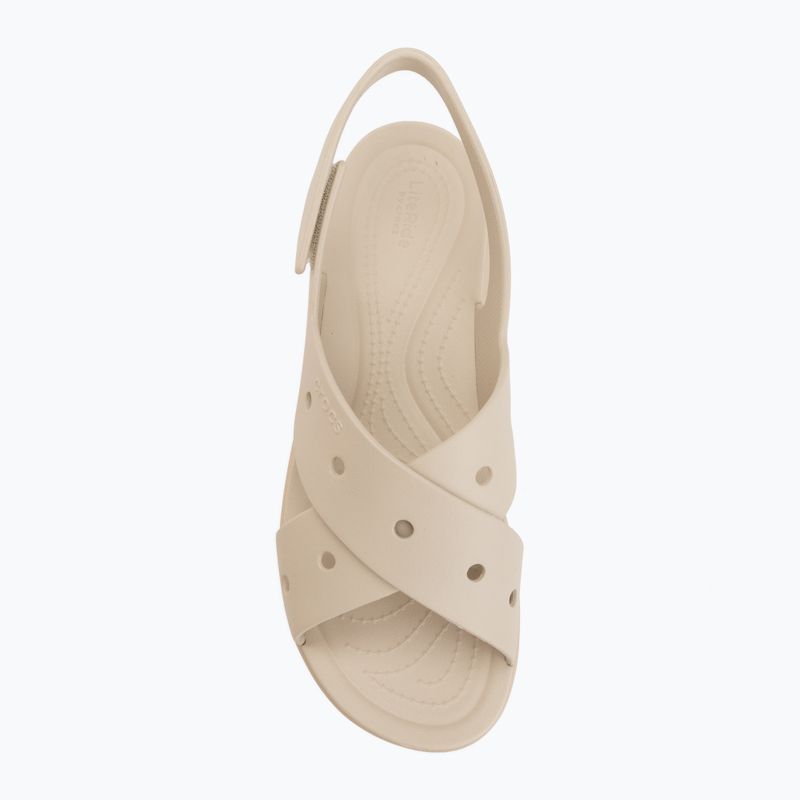 Дамски сандали Crocs Broklyn 4U Cross Strap frappe 5