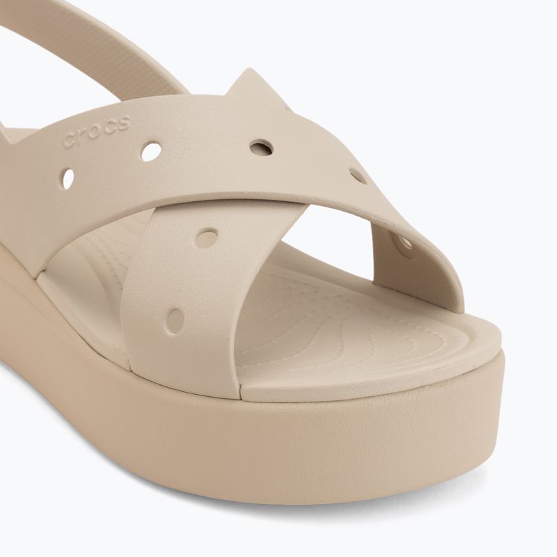 Дамски сандали Crocs Broklyn 4U Cross Strap frappe 7