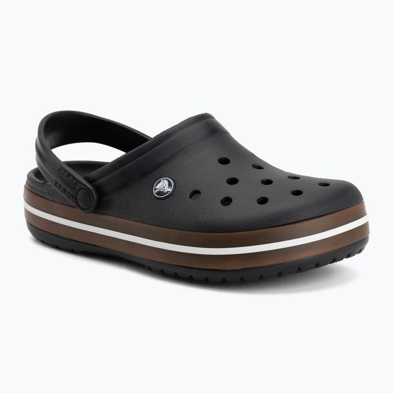 Чехли Crocs Crocband Gum black 2