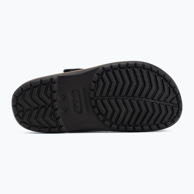Чехли Crocs Crocband Gum black 5
