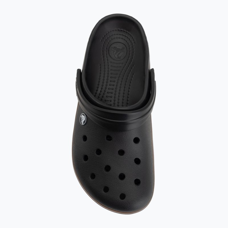 Чехли Crocs Crocband Gum black 6