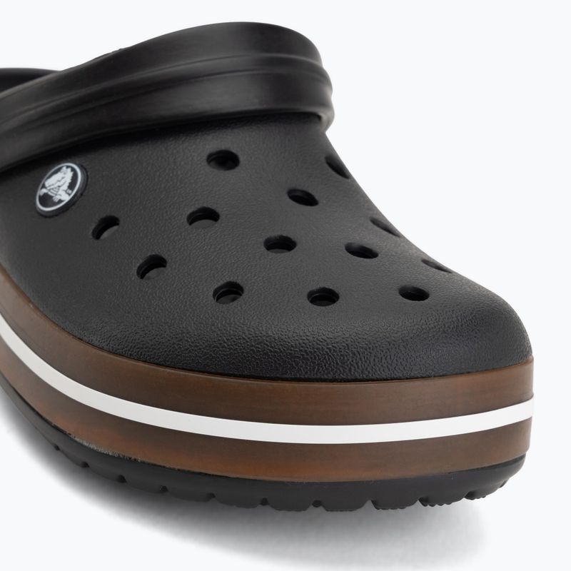 Чехли Crocs Crocband Gum black 8