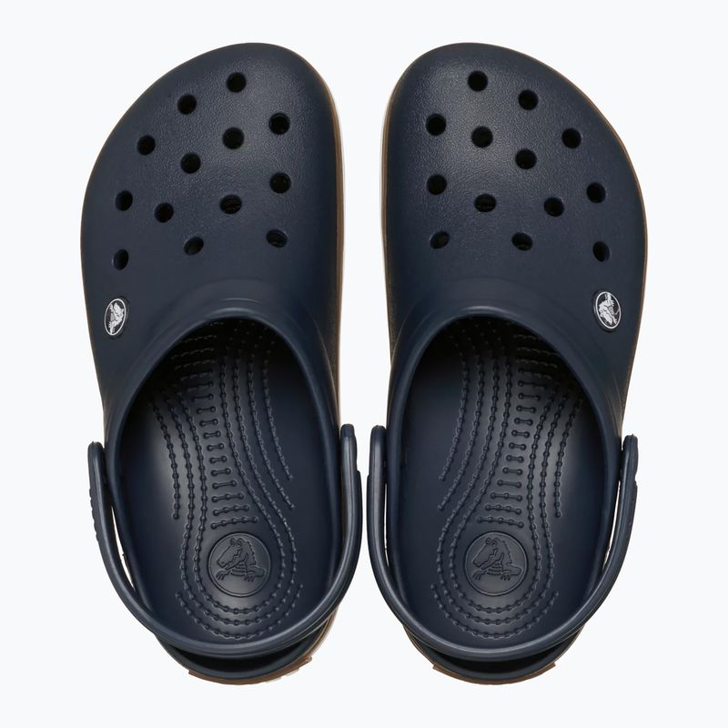 Чехли Crocs Crocband Gum navy 5