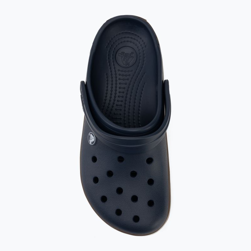 Чехли Crocs Crocband Gum navy 6