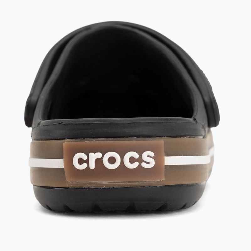 Детски чехли Crocs Crocband Gum black 7
