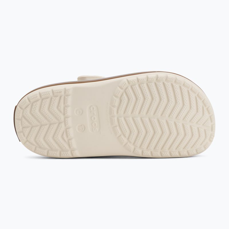 Детски чехли Crocs Crocband Gum summit white 5