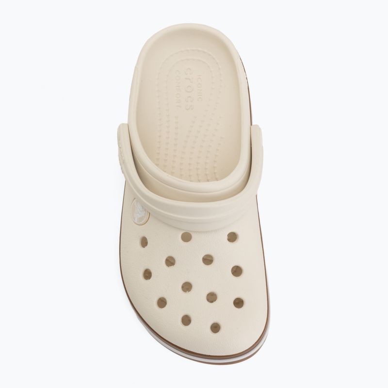 Детски чехли Crocs Crocband Gum summit white 6