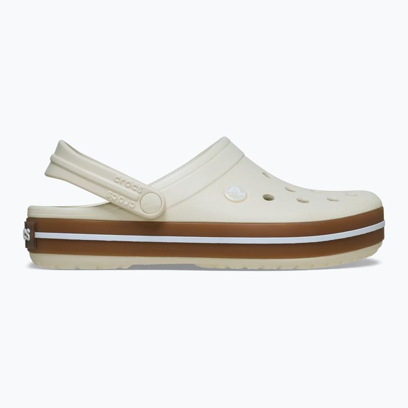 Детски чехли Crocs Crocband Gum summit white 2