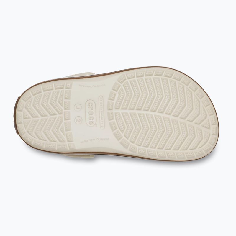 Детски чехли Crocs Crocband Gum summit white 4