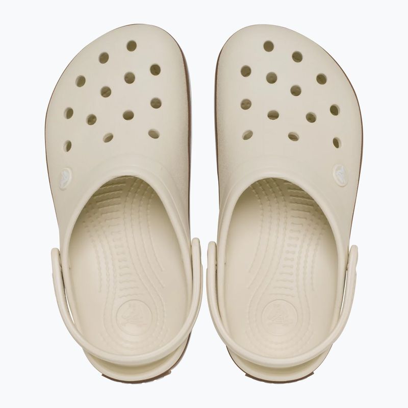 Детски чехли Crocs Crocband Gum summit white 5