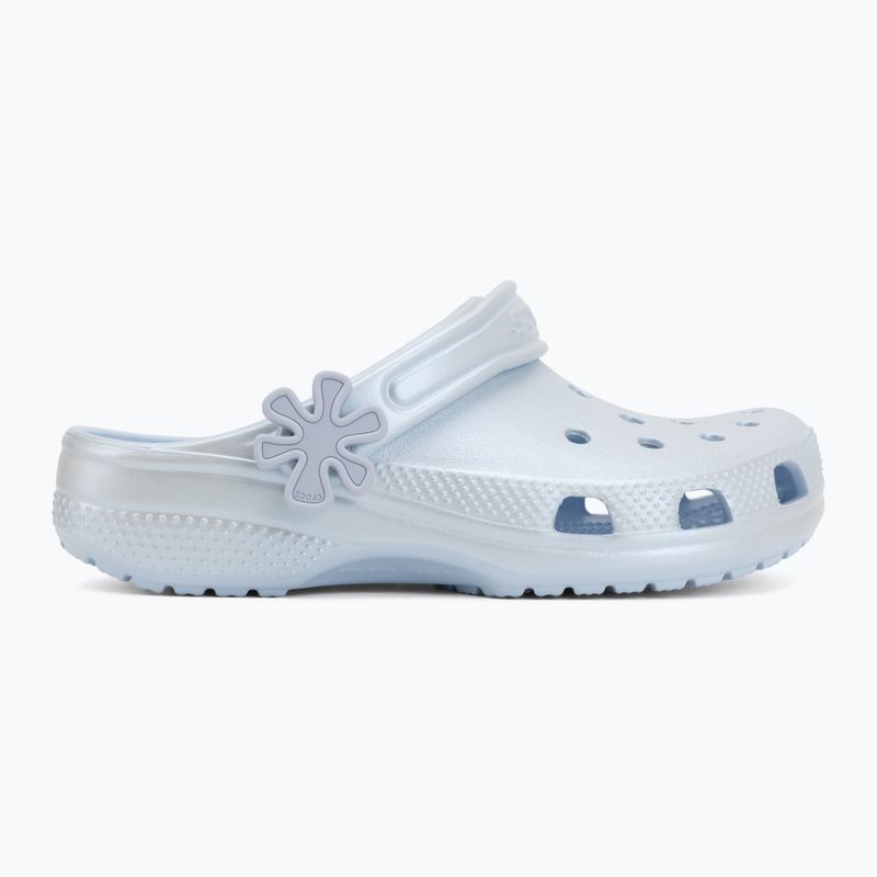 Детски чехли Crocs Classic Pearl Shine blue frost 3