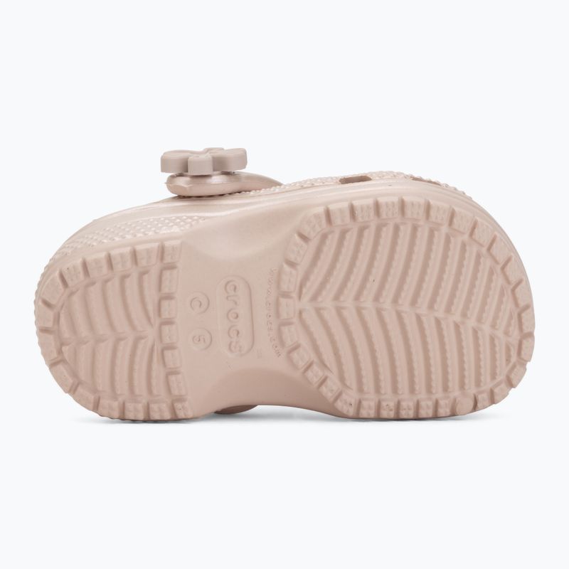 Детски чехли Crocs Classic Pearl Shine 212815 quartz 5