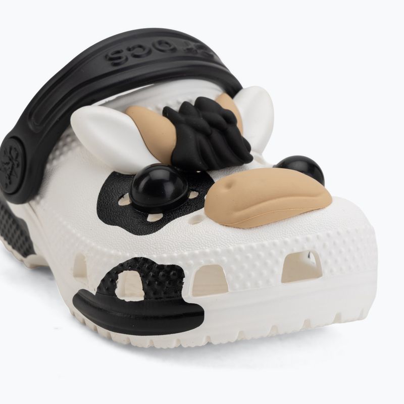 Детски чехли Crocs Classic I Am Cow Glow 8