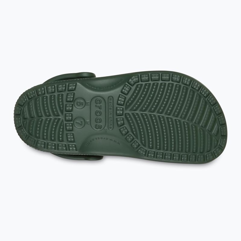 Чехли Crocs Classic army green 4