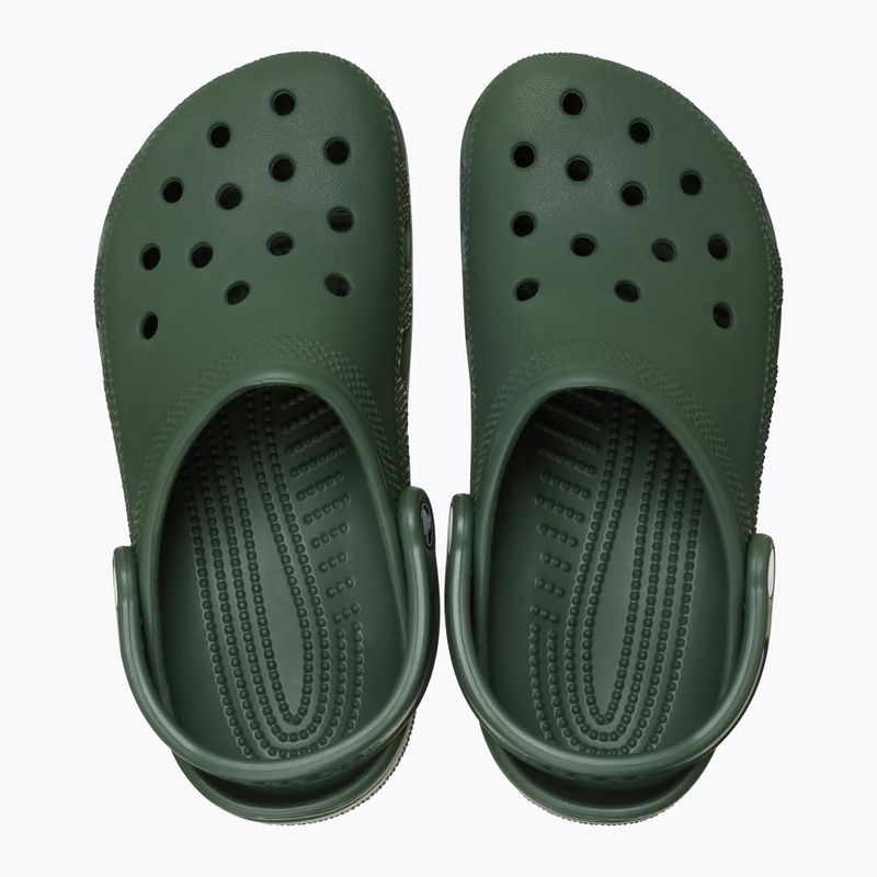 Чехли Crocs Classic army green 5