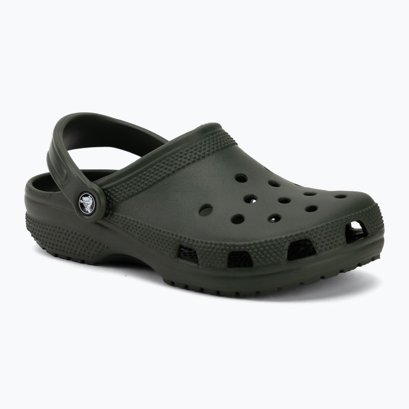 Чехли Crocs Classic army green 2