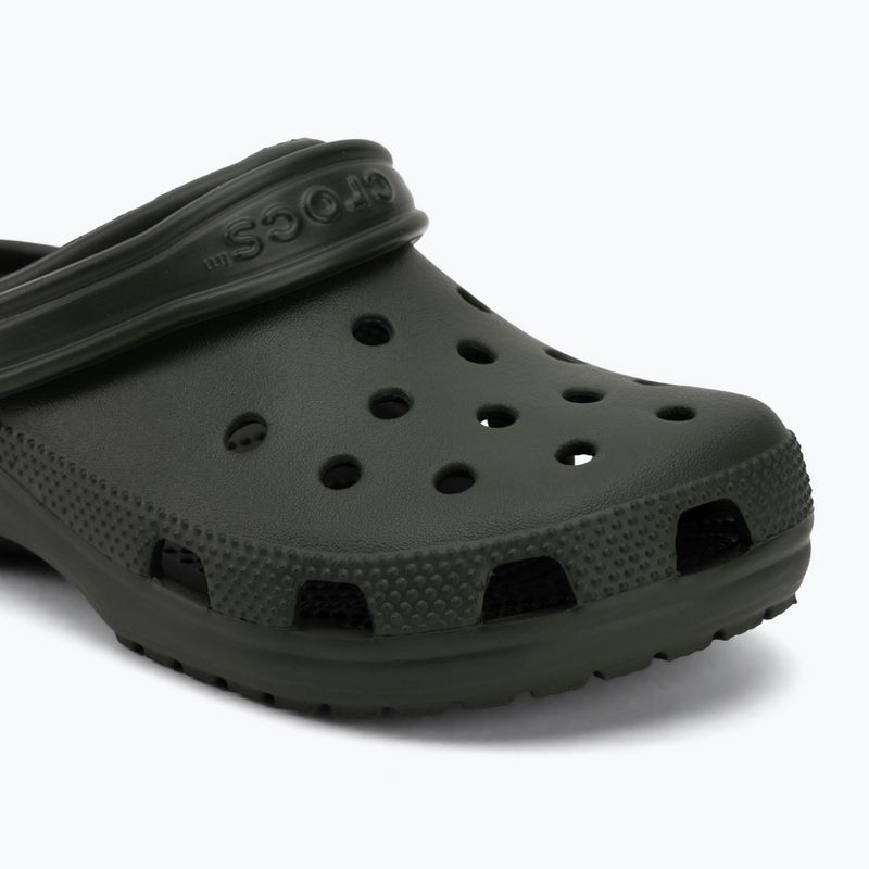 Чехли Crocs Classic army green 8