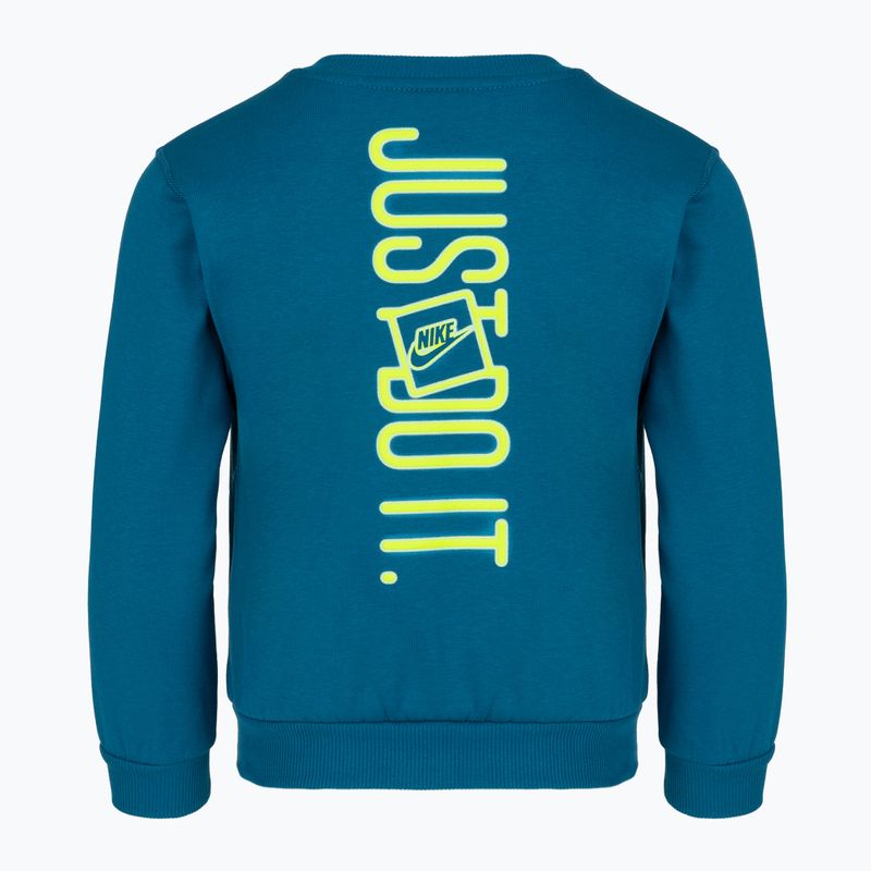 Детски анцуг Nike Sportswear Get With Me Lightweight Fleece green abyss 4