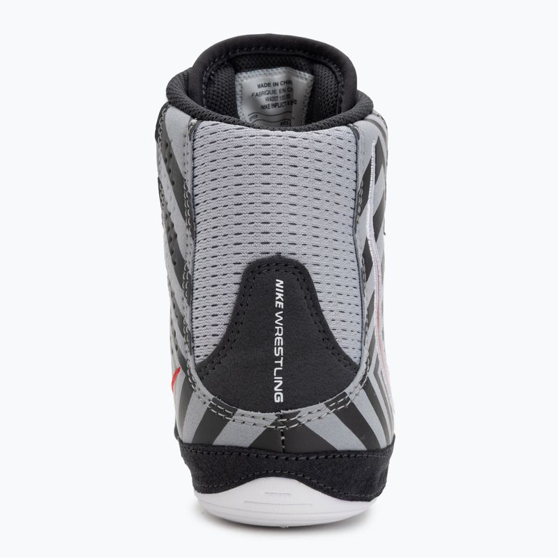Обувки за борба Nike Inflict 4 SE бяло/университетско червено/вълче сиво/антрацит 6