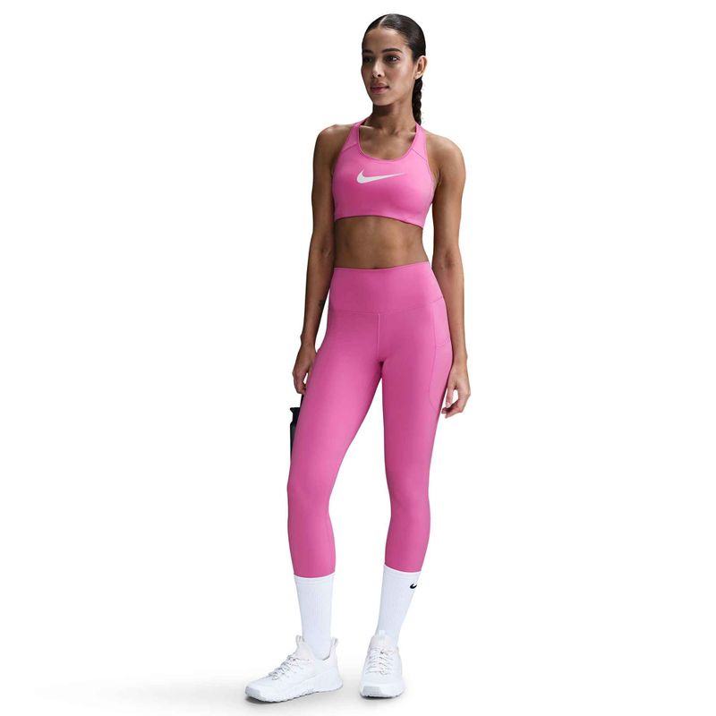 Дамски клин Nike One High-Waisted 7/8 playful pink 2