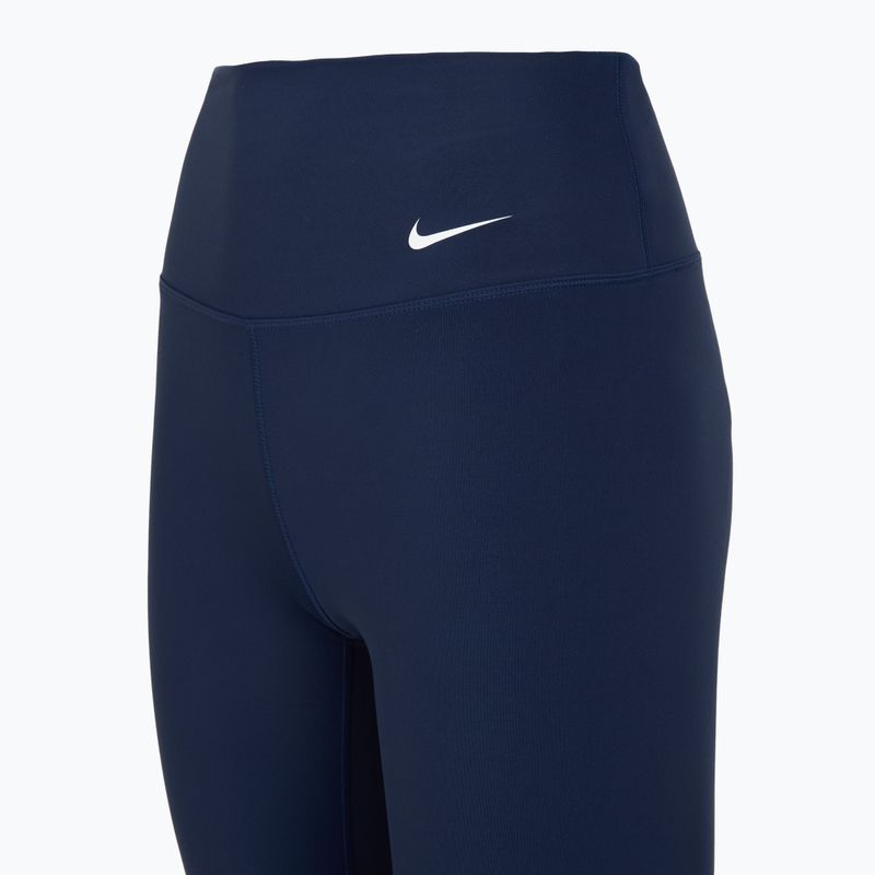 Дамски клин Nike One High Waisted Capri  midnight navy/white 10