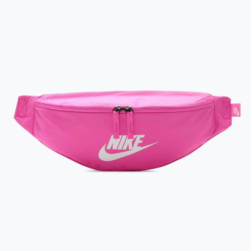 Nike Heritage 3 л игриво розово/високочестотно бяло саше за бъбреци