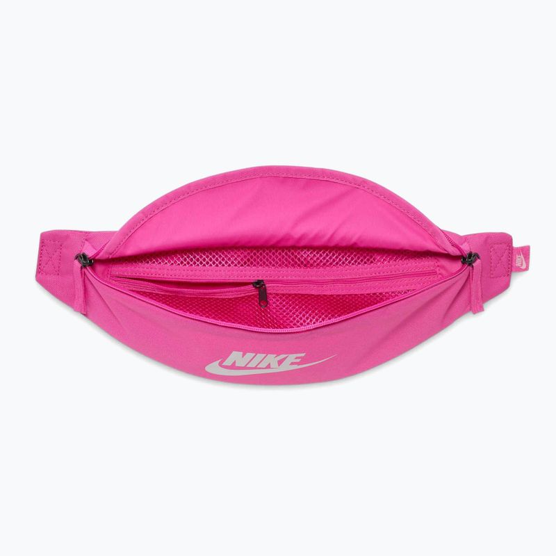 Nike Heritage 3 л игриво розово/високочестотно бяло саше за бъбреци 4