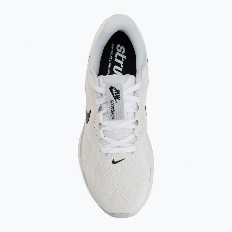 Дамски обувки за бягане Nike Structure 26 white/pure platinum/black 5