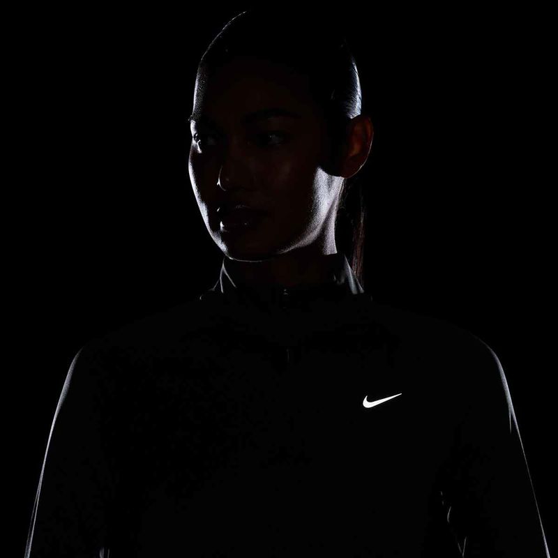 Nike Tempo Dri-Fit 1 / 4 Zip дамски потник за бягане черен 4