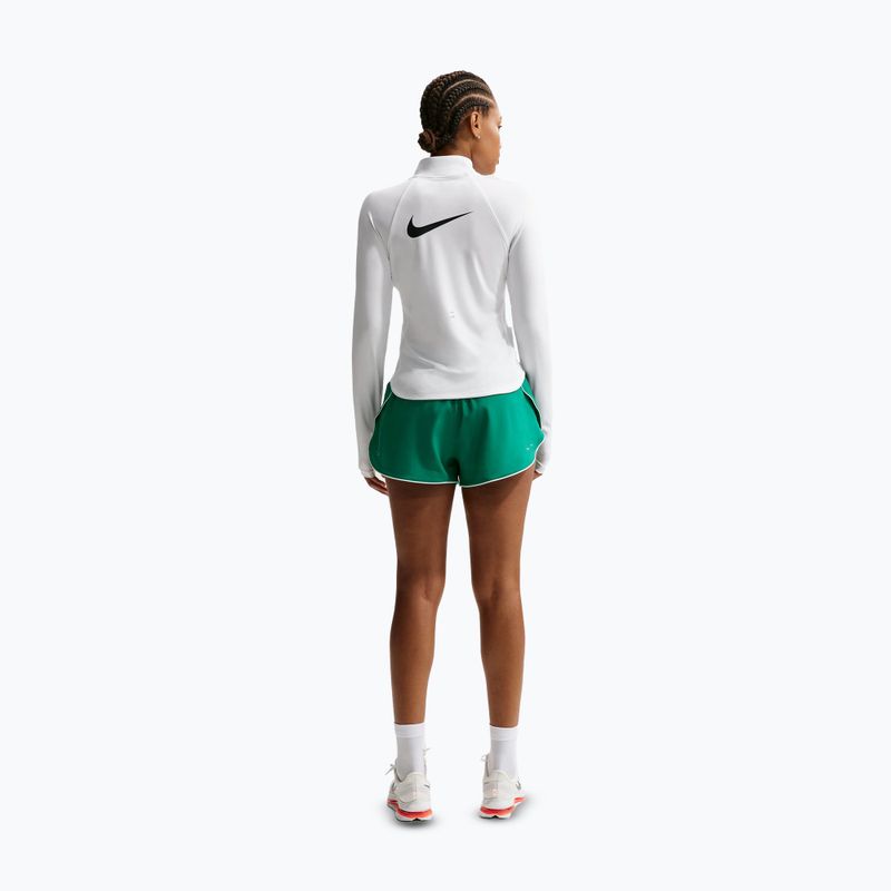Дамска блуза с дълъг ръкав за бягане Nike Tempo Swoosh Run Dri-Fit 1/4-Zip white/black 3