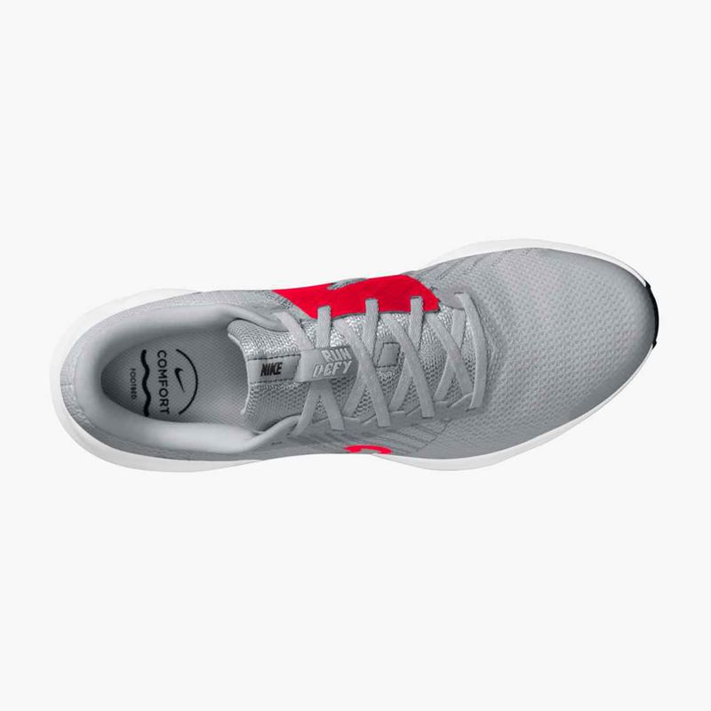 Мъжки обувки за бягане Nike Run Defy wolf grey / bright crimson / black / white 6