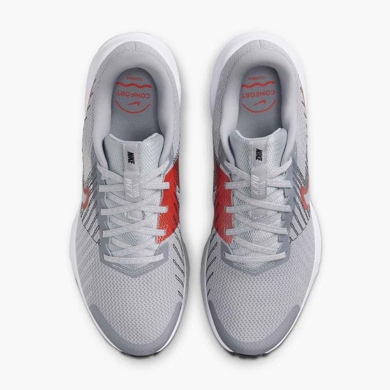 Мъжки обувки за бягане Nike Run Defy wolf grey / bright crimson / black / white 7