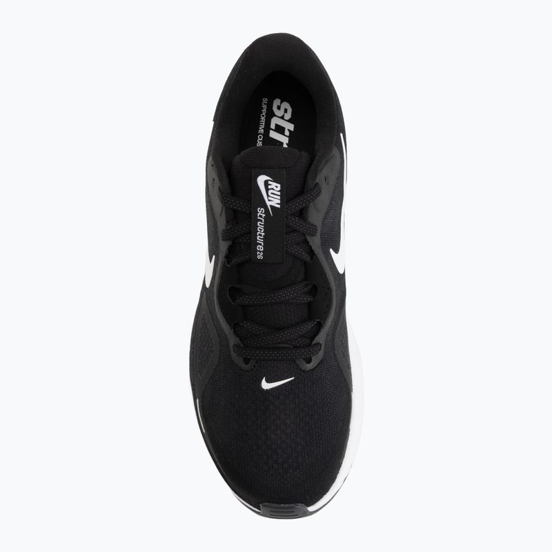 Мъжки обувки за бягане Nike Structure 26 Wide black/wolf grey/metallic silver/white 5