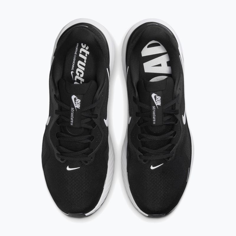 Мъжки обувки за бягане Nike Structure 26 Wide black/wolf grey/metallic silver/white 4