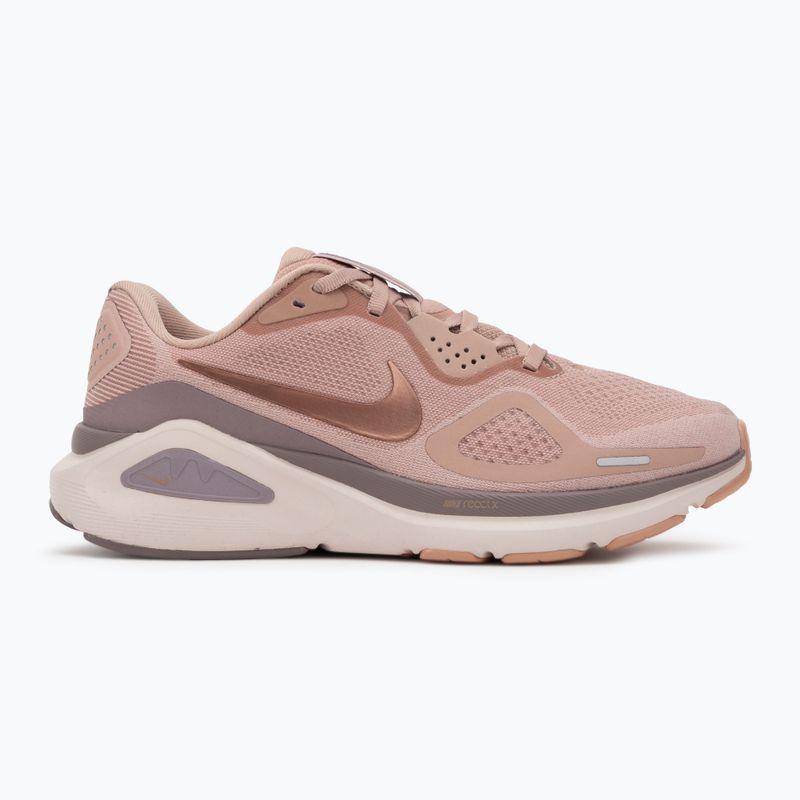 Дамски обувки за бягане Nike Structure 26 particle pink/taupe grey/silt red/metal rose gold 2