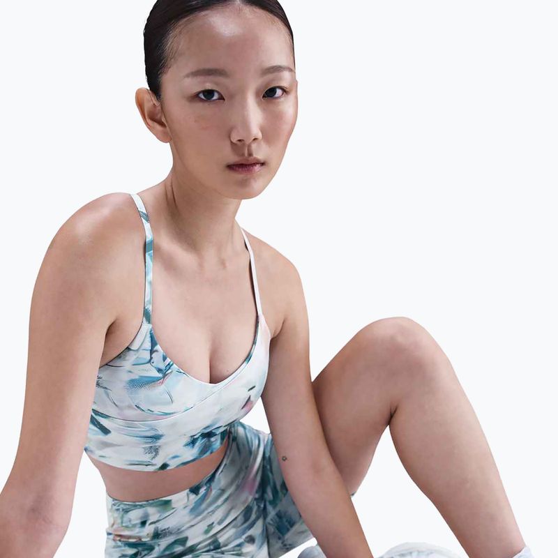 Спортен сутиен Nike Indy Artist Collection Light-Support blue tint 5