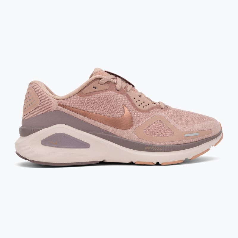 Дамски обувки за бягане Nike Structure 26 particle pink/taupe grey/silt red/metal rose gold 2