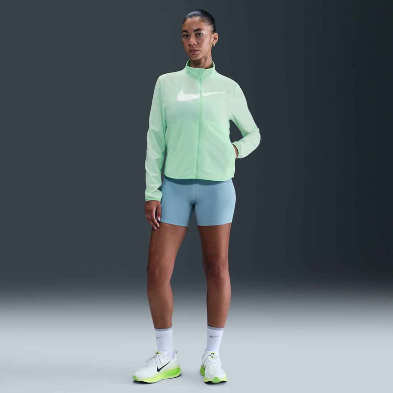 Nike Tempo Swoosh Run дамско яке за бягане ментова пяна/бяло 5