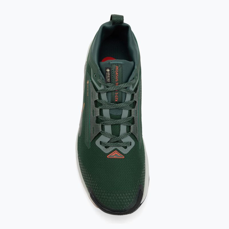 Мъжки обувки за бягане Nike Pegasus Trail 5 GORE-TEX fir/bright crimson/clay green 5